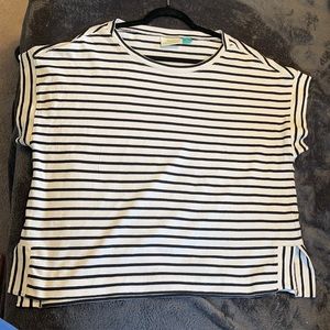 Anthropologie Plus Maeve Striped Top Sz 1x